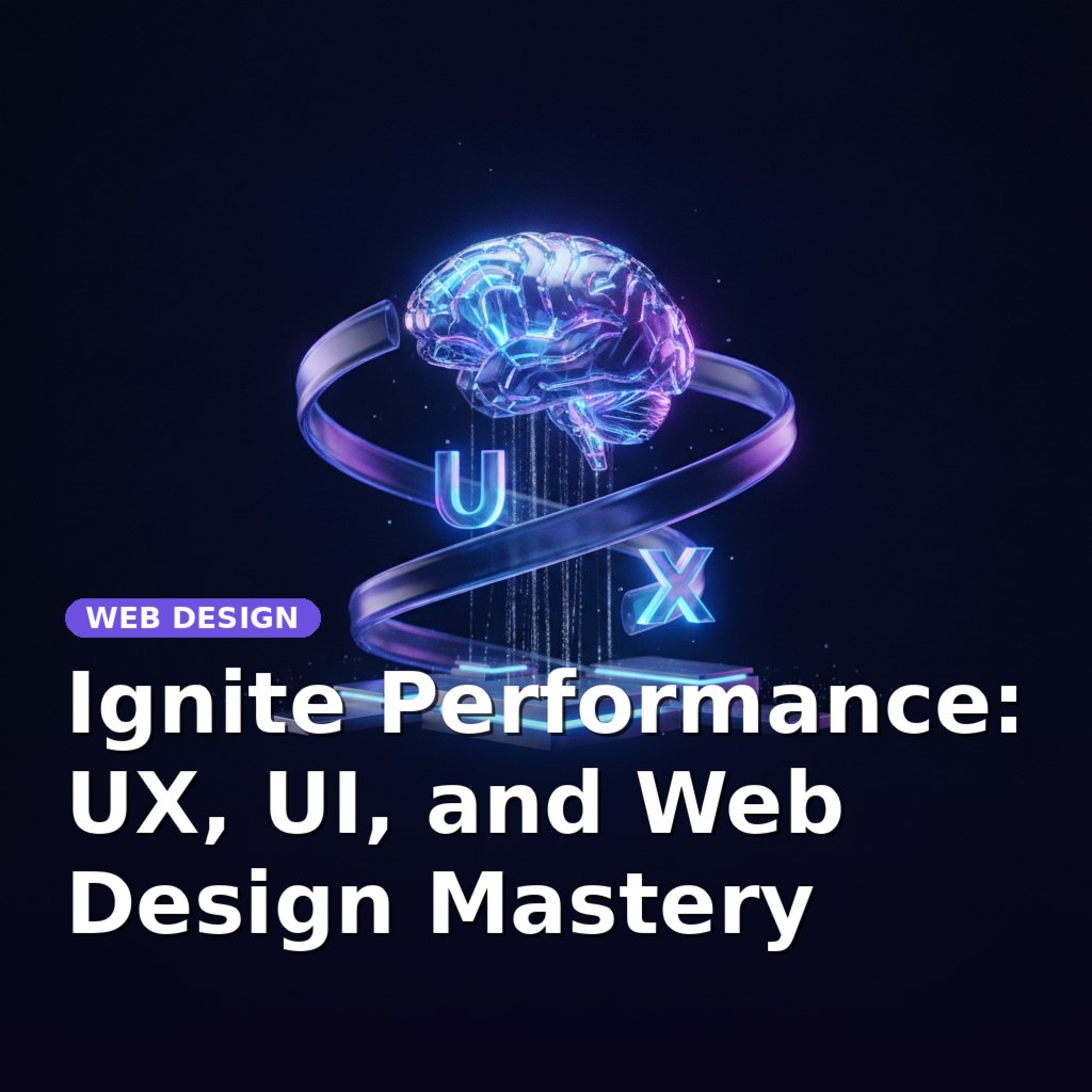Ignite Performance: UX, UI, and Web Design Mastery