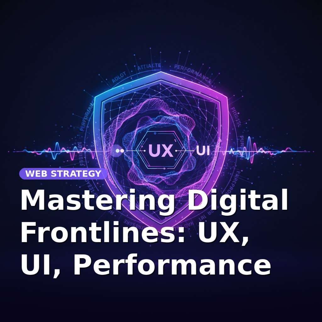 Mastering Digital Frontlines: UX, UI, Performance