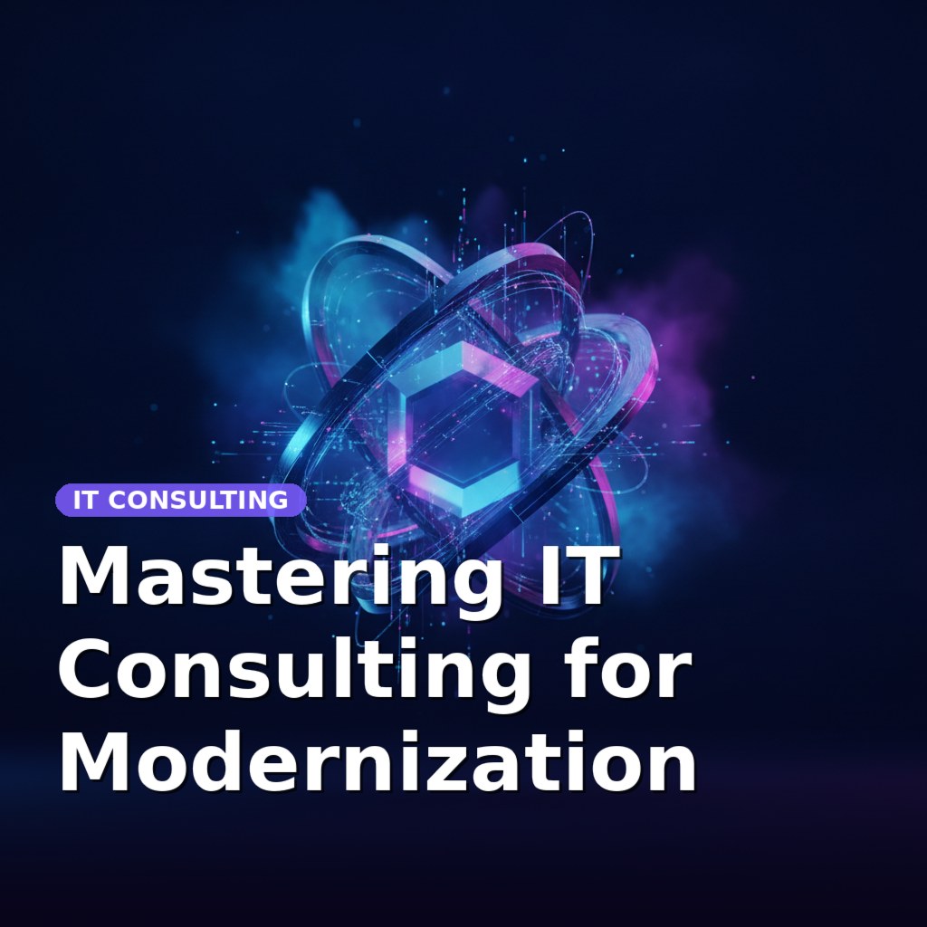 Mastering IT Consulting for Modernization