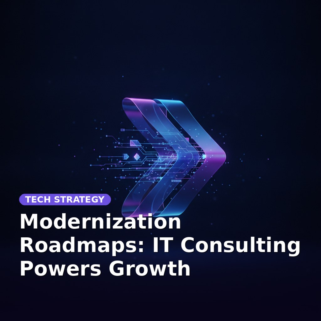 Modernization Roadmaps: IT Consulting Powers Growth